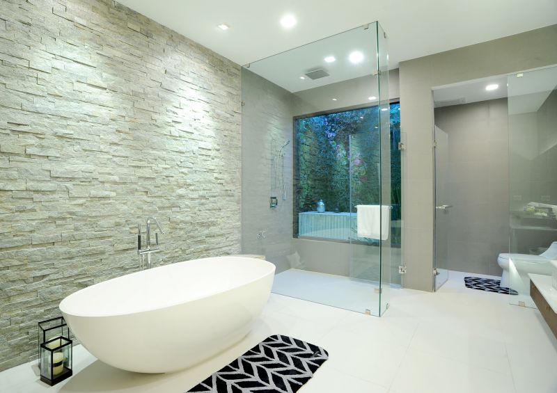 Spa-Style Bathtub and Shower